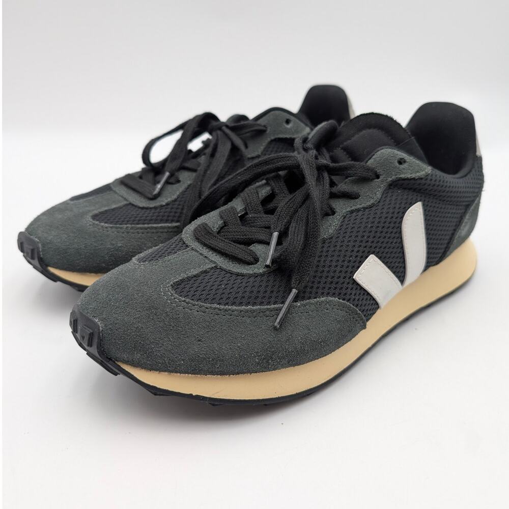 Veja Rio Branco Alveomesh Sneaker Shoes Unisex Black White Size USW11/M9 EU42